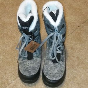 Women's Harringbone boots size 8